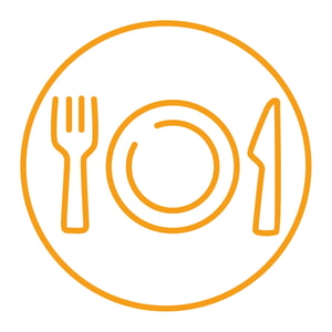 Küche und Kinderbistro